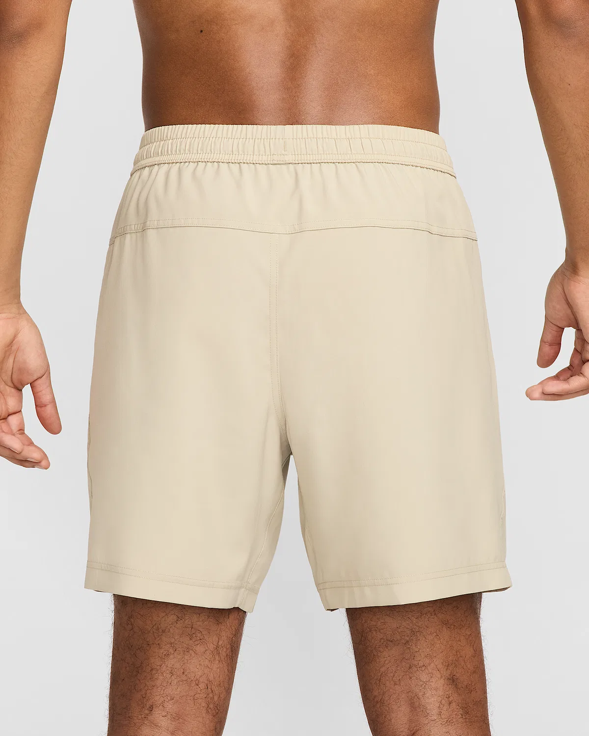 Мужские шорты Nike Form Dri-FIT 7" Unlined Versatile, Desert Khaki/Black — фото 3