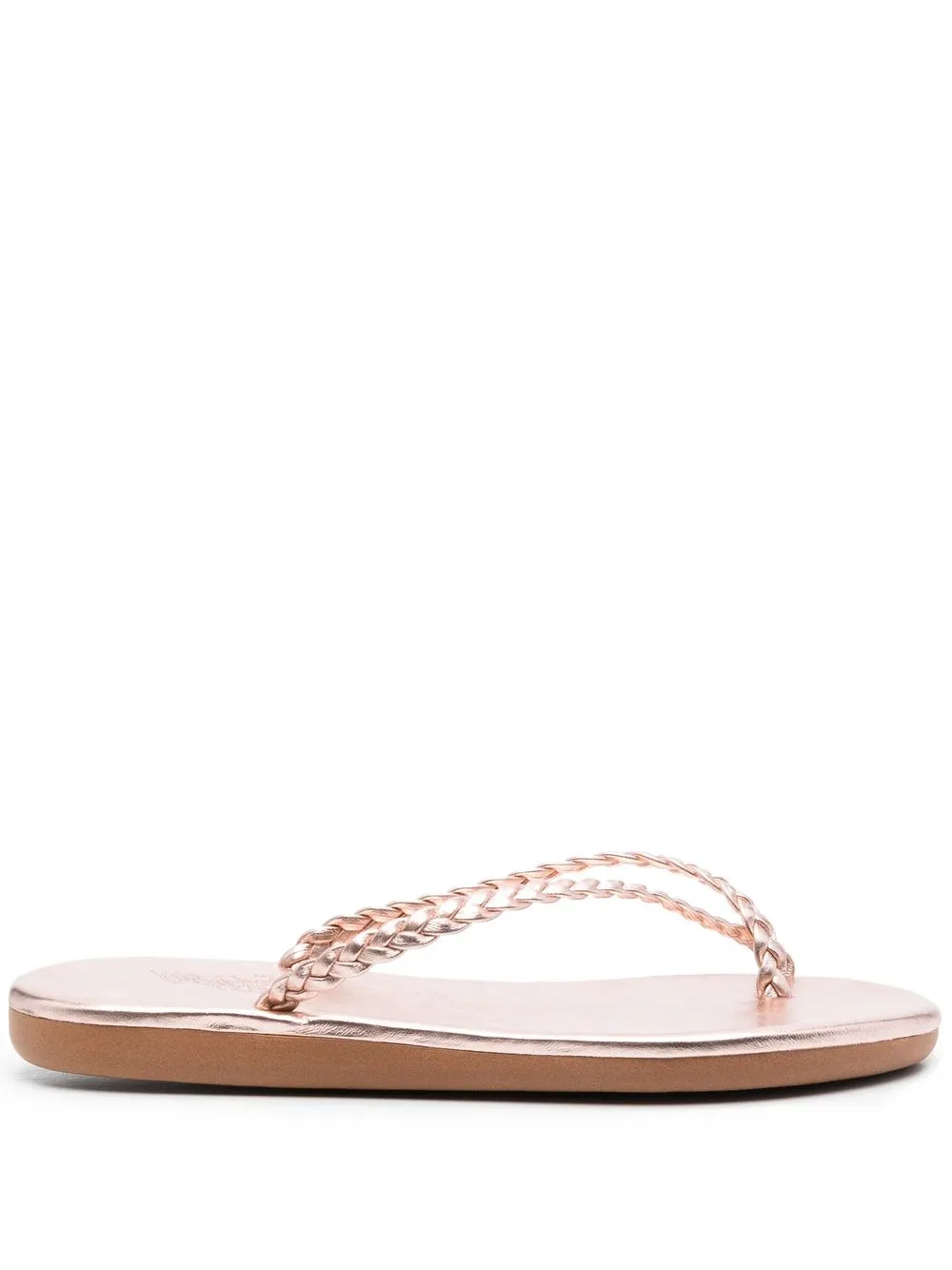 Сандалии Ioulia с плетеными ремешками Ancient Greek Sandals, розовый