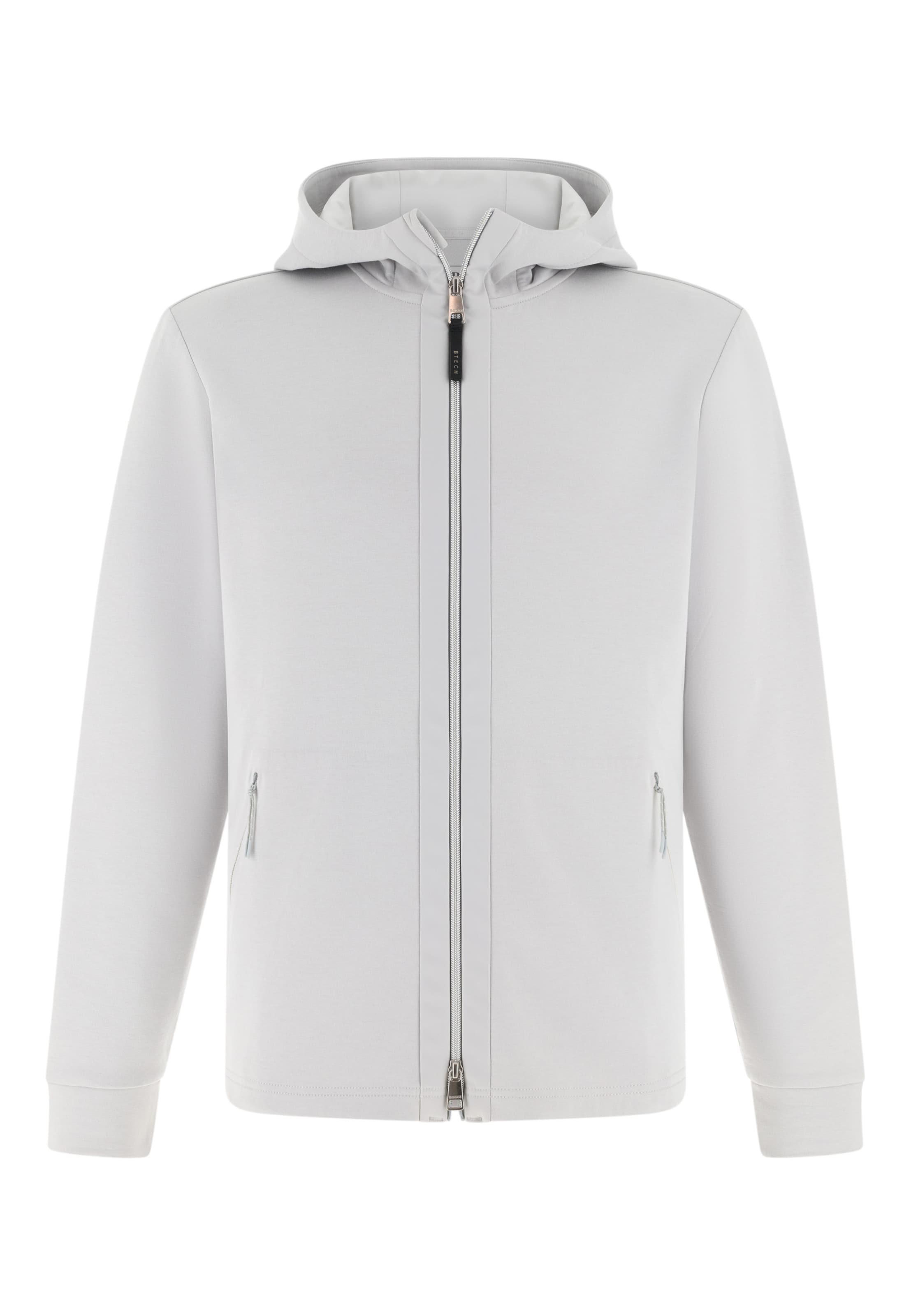 

Boggi Milano Толстовка с молнией 'B Tech' в цвете яичной скорлупы