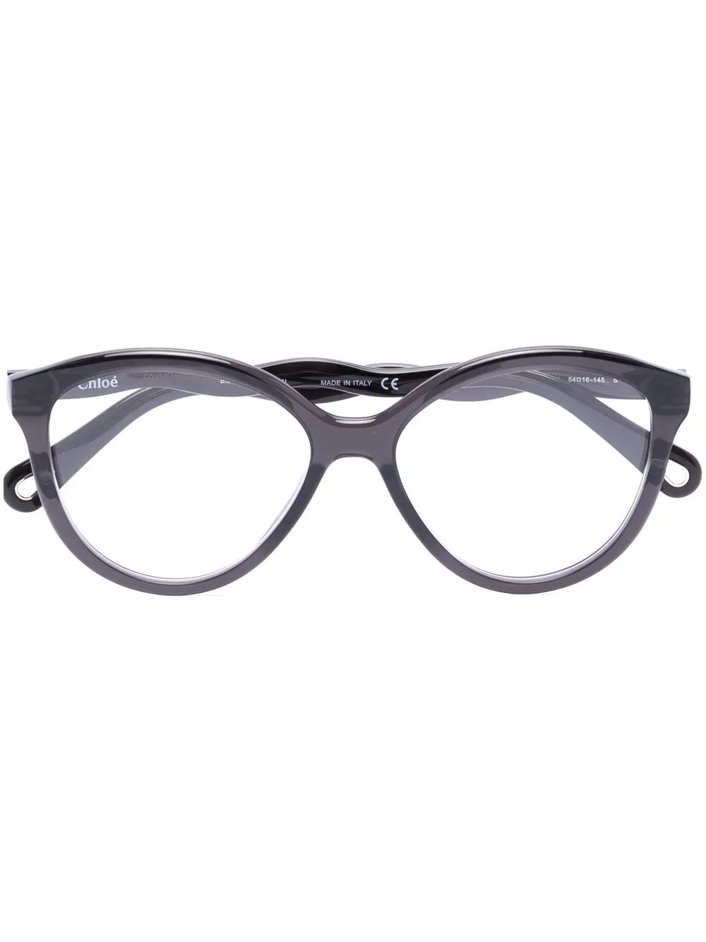

Очки в круглой оправе Chloé Eyewear, черный