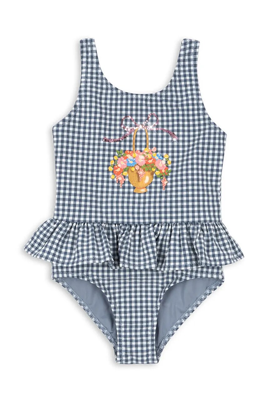 

Сплошной детский купальник SOLINE SWIMSUIT Konges Sløjd, синий