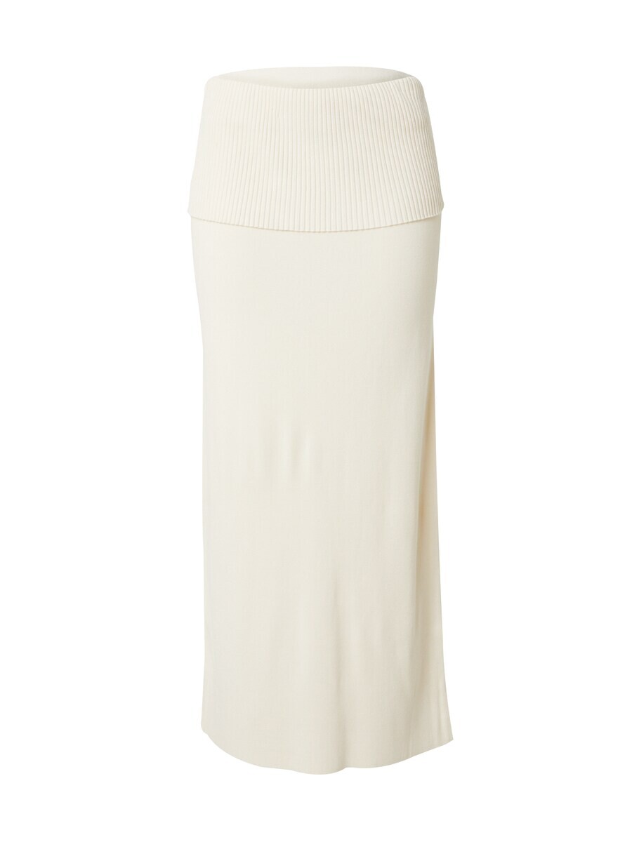 

Юбка макси Gina Tricot Skirt, светло-бежевый