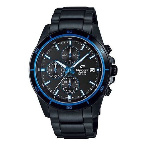 

Часы CASIO Quartz Waterproof EDIFICE Mens BlueBlack Analog, черный