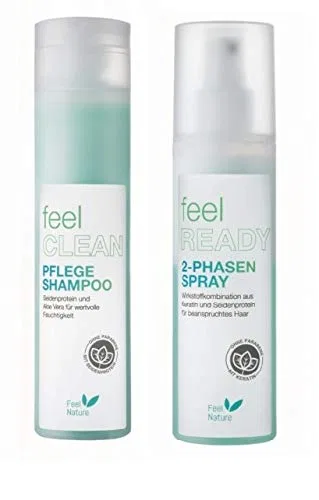 Набор для ухода за волосами Hair Haus Feel Nature: спрей 200 мл + шампунь 250 мл Hair Haus