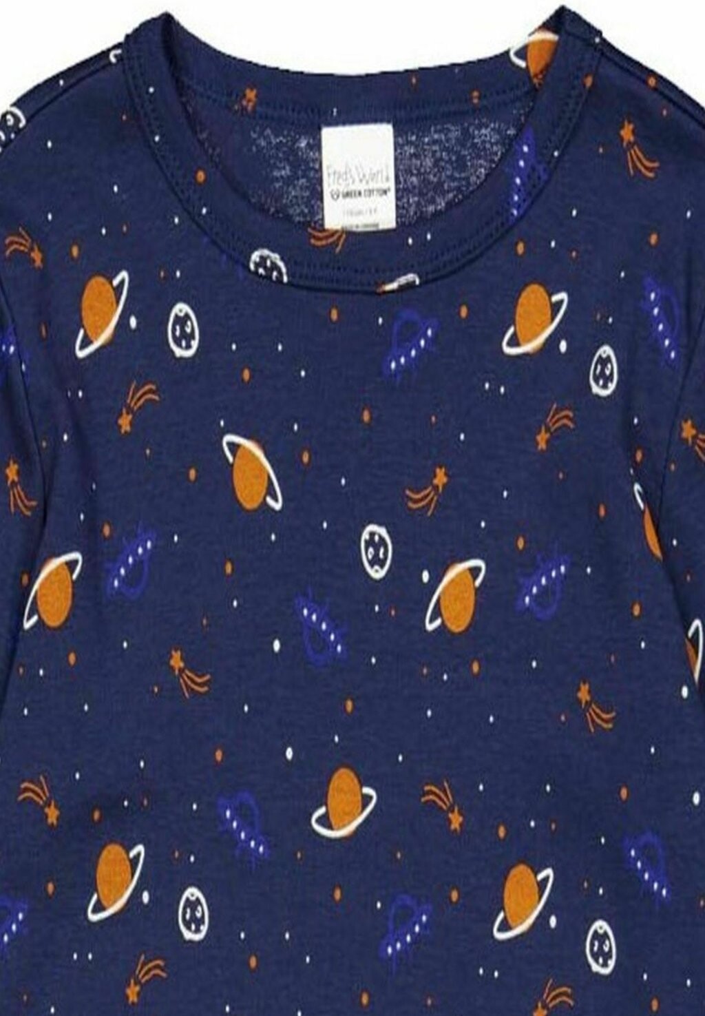 

Топ с длинными рукавами Fred's World by Green Cotton, синий