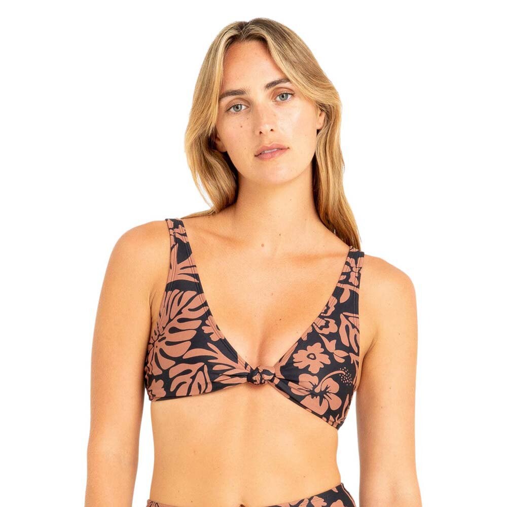 

Топ бикини Hurley Bayside Knot, оранжевый