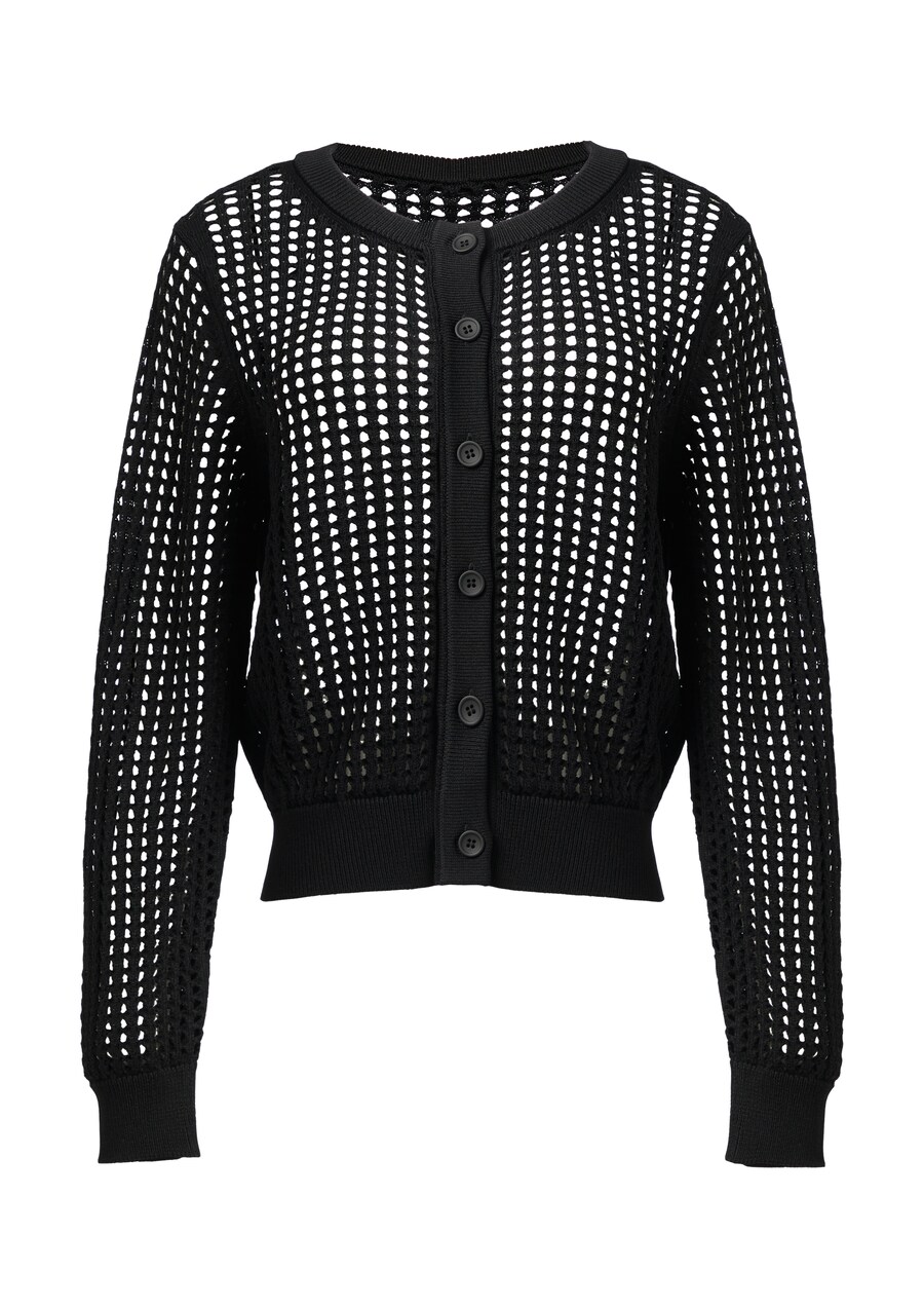 

Вязаный кардиган COMMA, Black