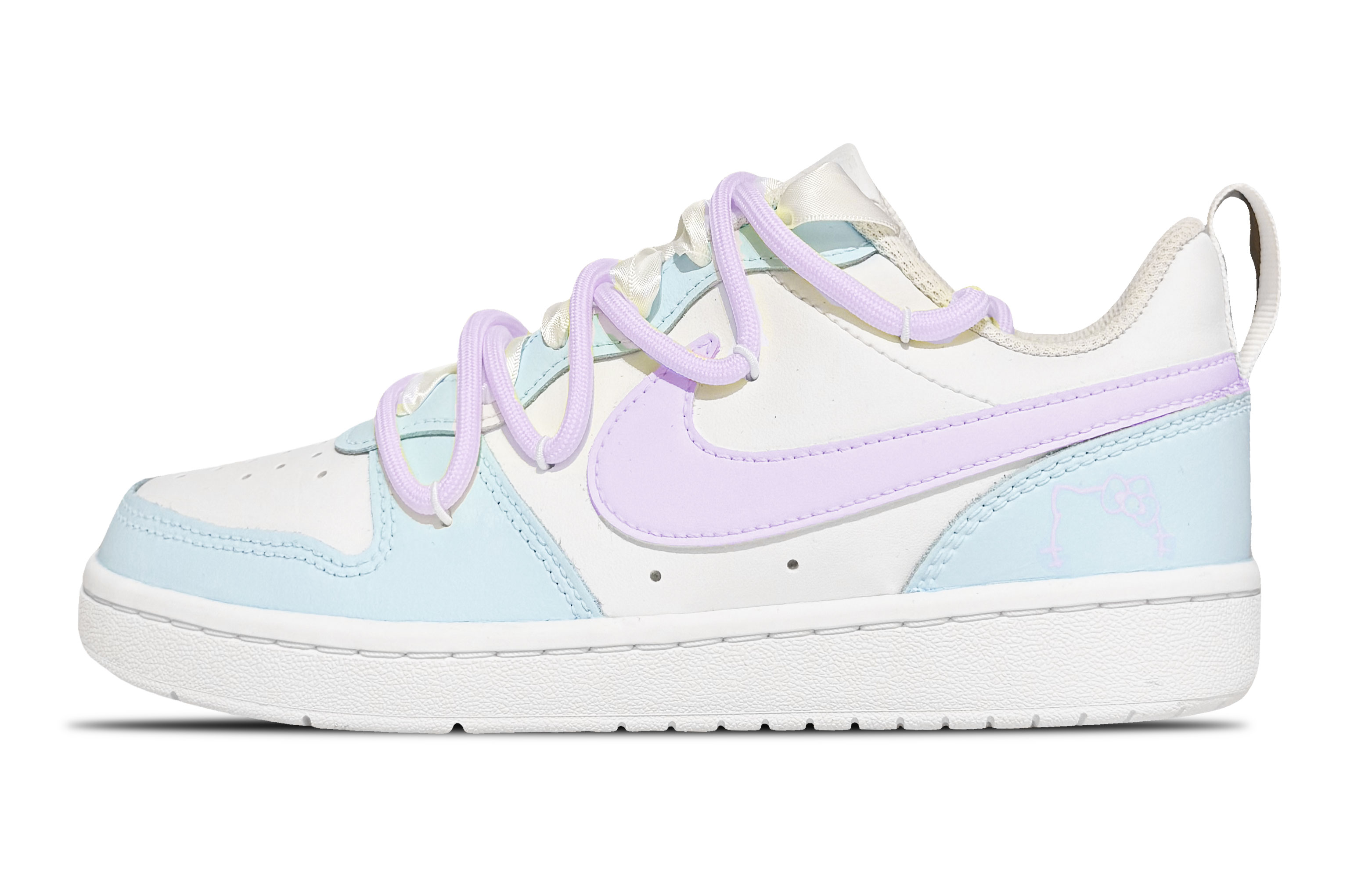 

Низкие детские кроссовки для скейтбординга Court Borough для подростков Nike, синий