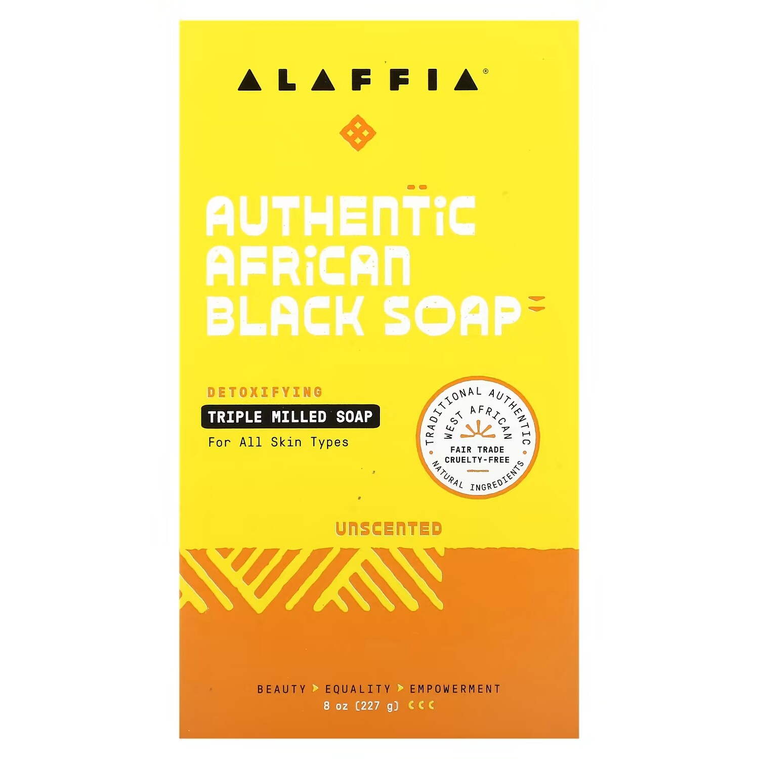 

Мыло для рук Alaffia черное без запаха, 227 г