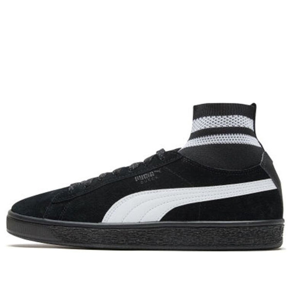 Кроссовки suede classic sock ii 'black' Puma, черный