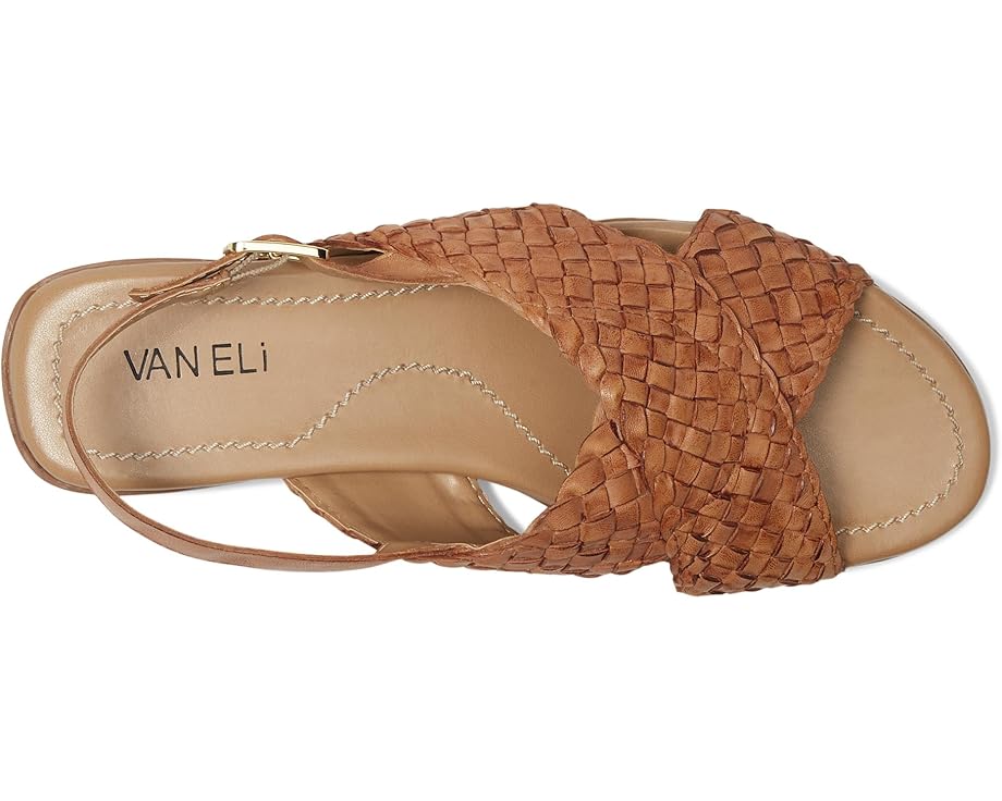 Сандалии Vaneli Tagus, цвет Camel Burnished Woven — фото 2