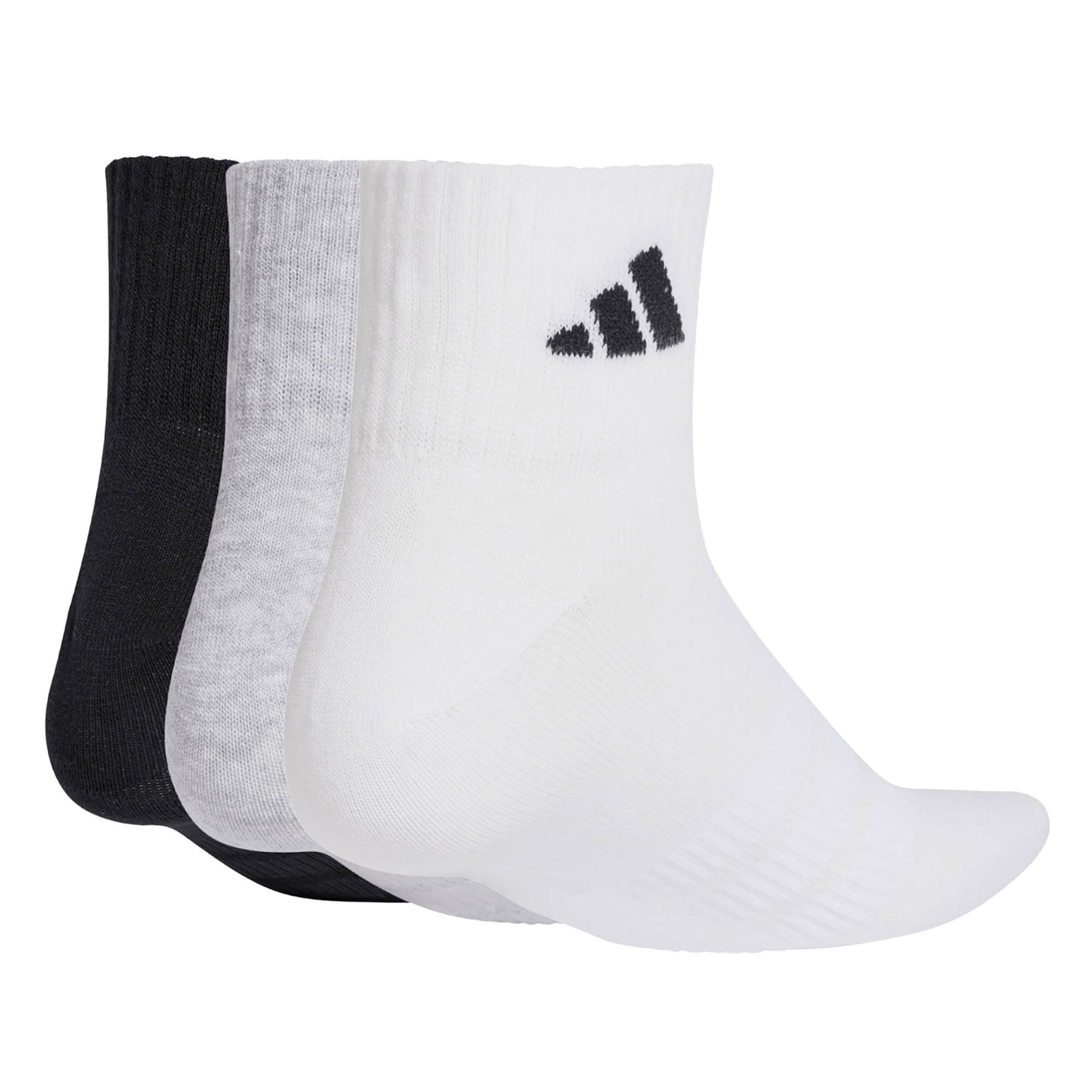 Adidas Performance Спортивные носки в крапчатом сером, черном, белом — фото 2