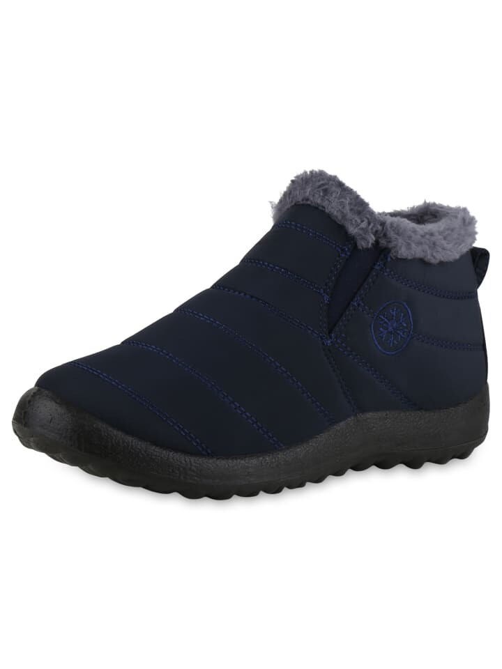 Ботильоны VAN HILL Winter Boots Fiona, темно-синий