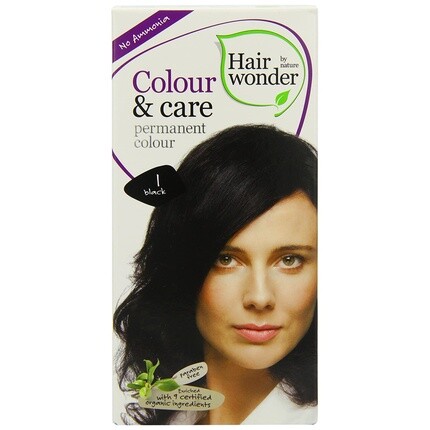 

Цвет и уход Черный 3,50 унции, Hair Wonder By Nature