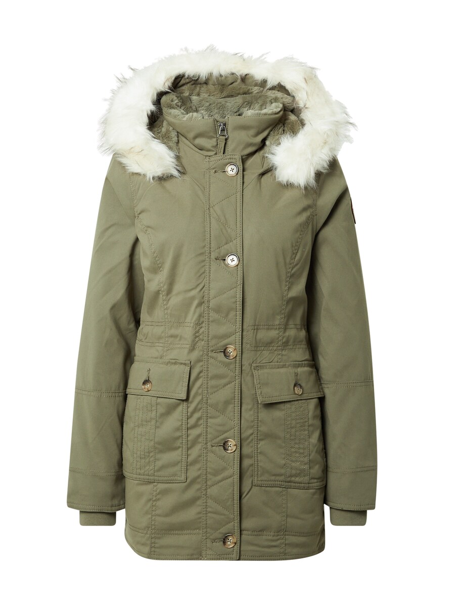 

Зимняя парка HOLLISTER, оливковый
