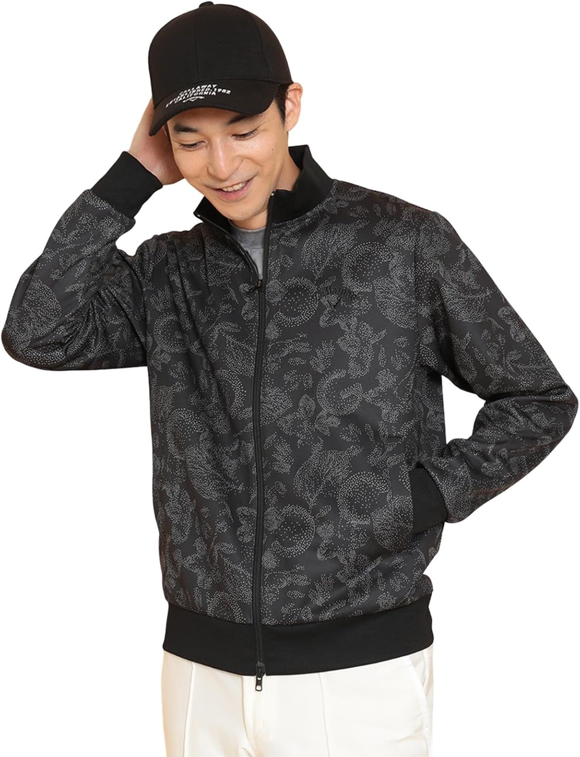 

Мужская толстовка Callaway C24217101 на молнии, для гольфа, черный