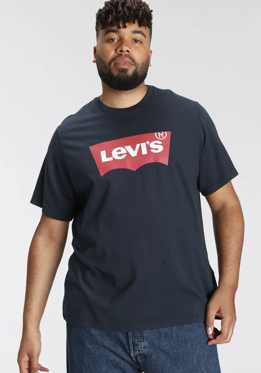 

Футболка Levi's Plus "LE B&T BIG GRAPHIC TEE" с логотипом спереди, синий
