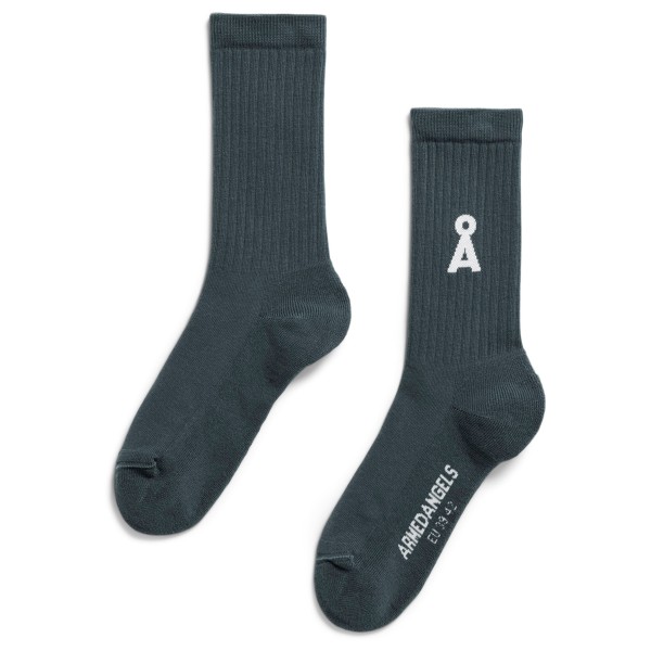 

Saamus bold - многофункциональные носки Armedangels, Space Steel