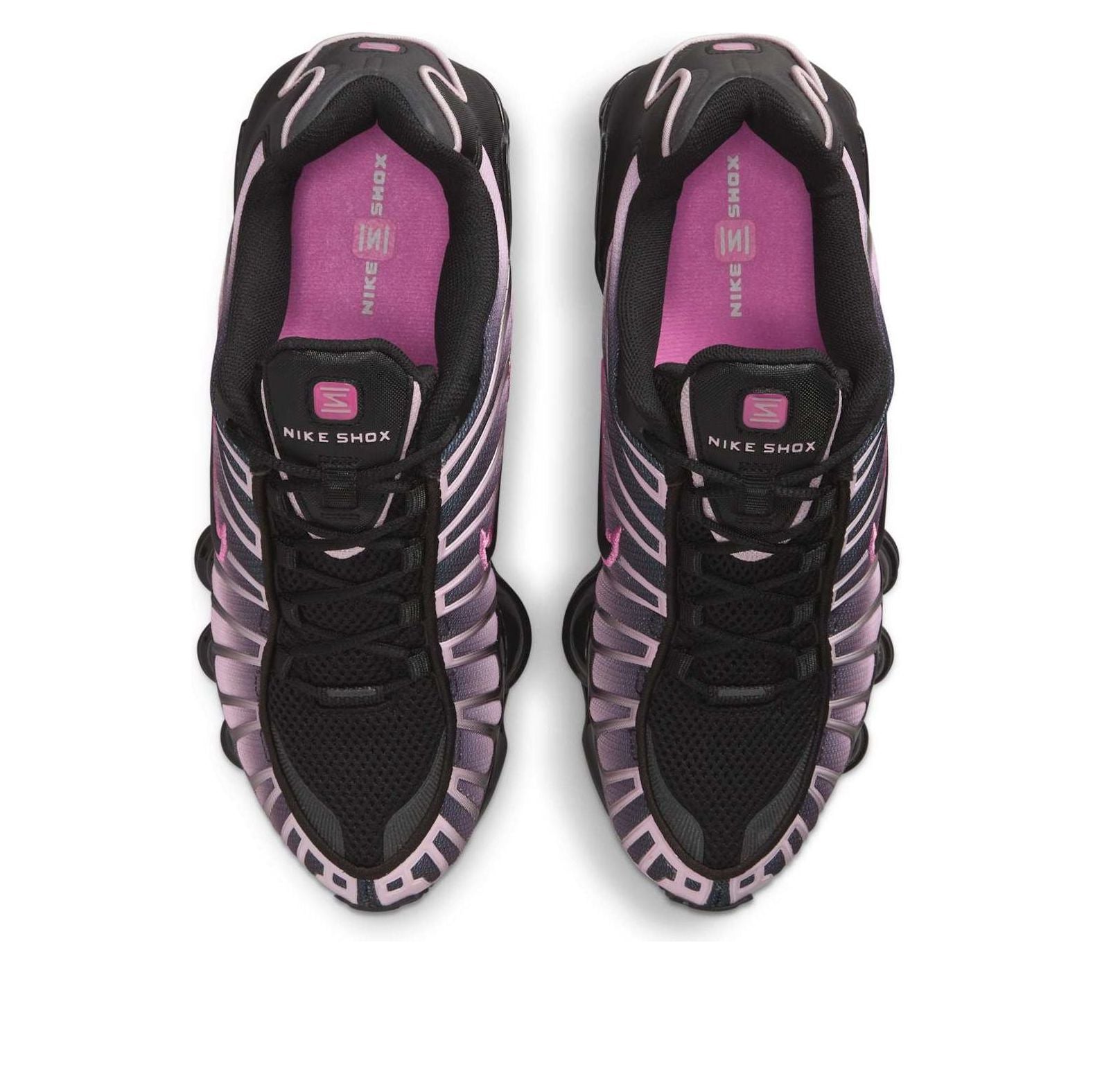 Кроссовки (WMNS) Nike Shox TL 'Black Playful Pink' — фото 4