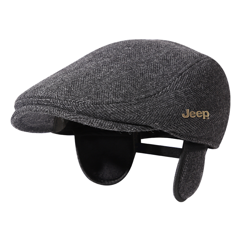 

Берет мужской Jeep, темно-серый