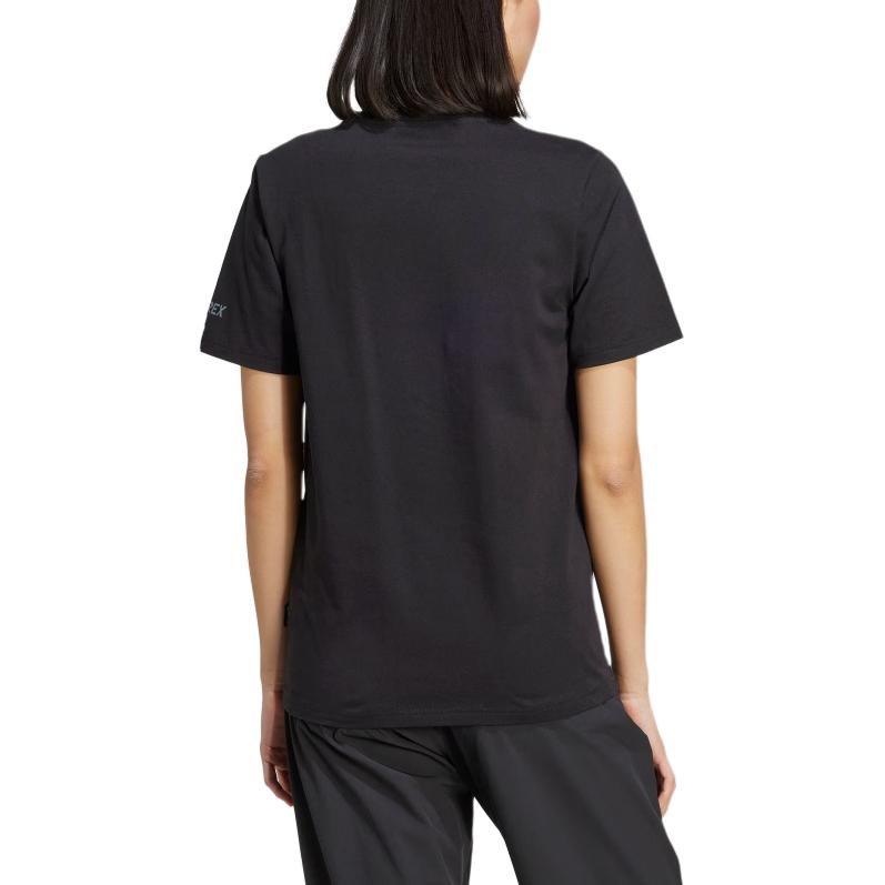 Adidas Футболка Terre POLYGIENE GRAPHIC Unisex Black — фото 3