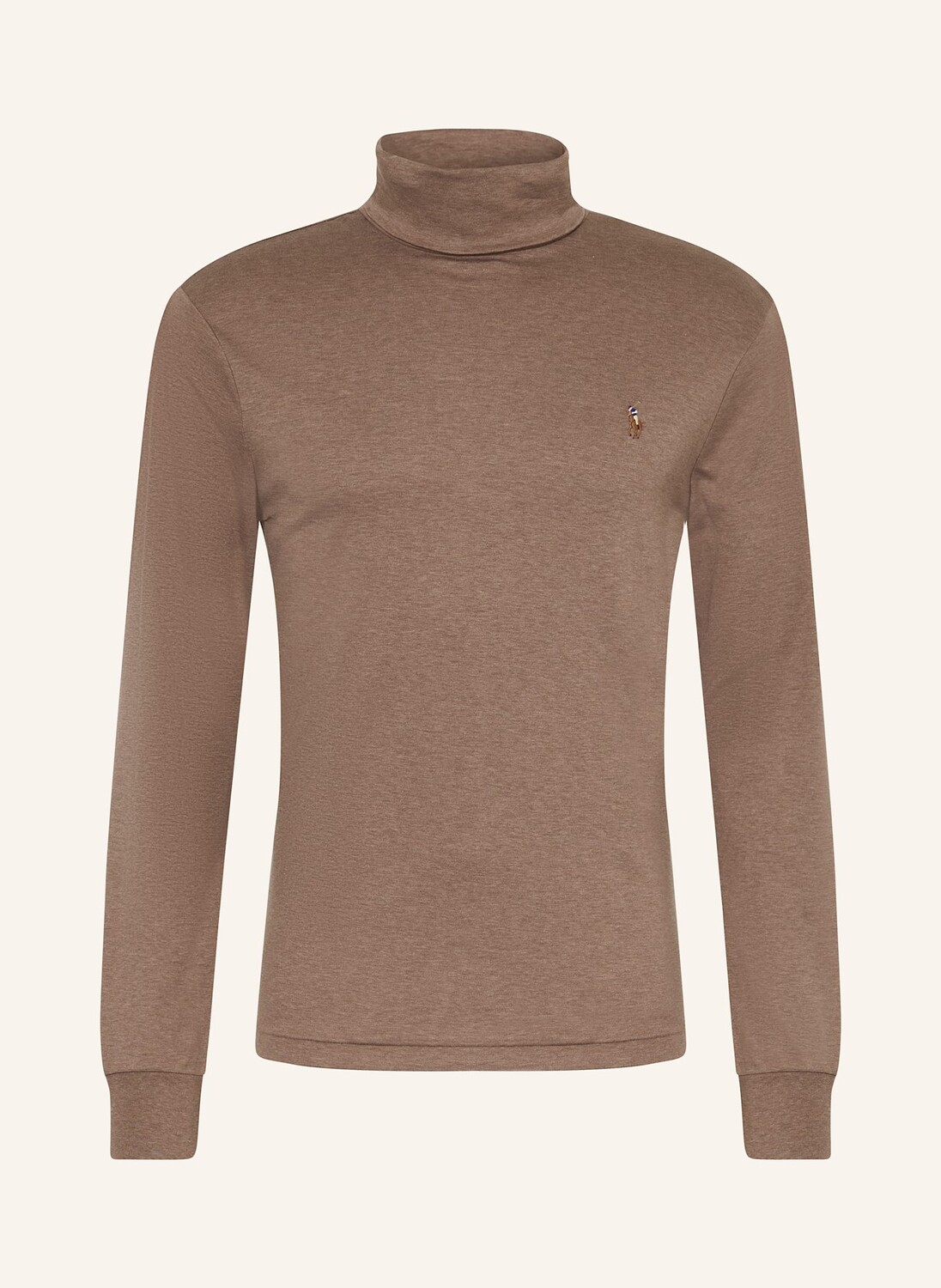

Водолазка-рубашка POLO RALPH LAUREN, коричневый
