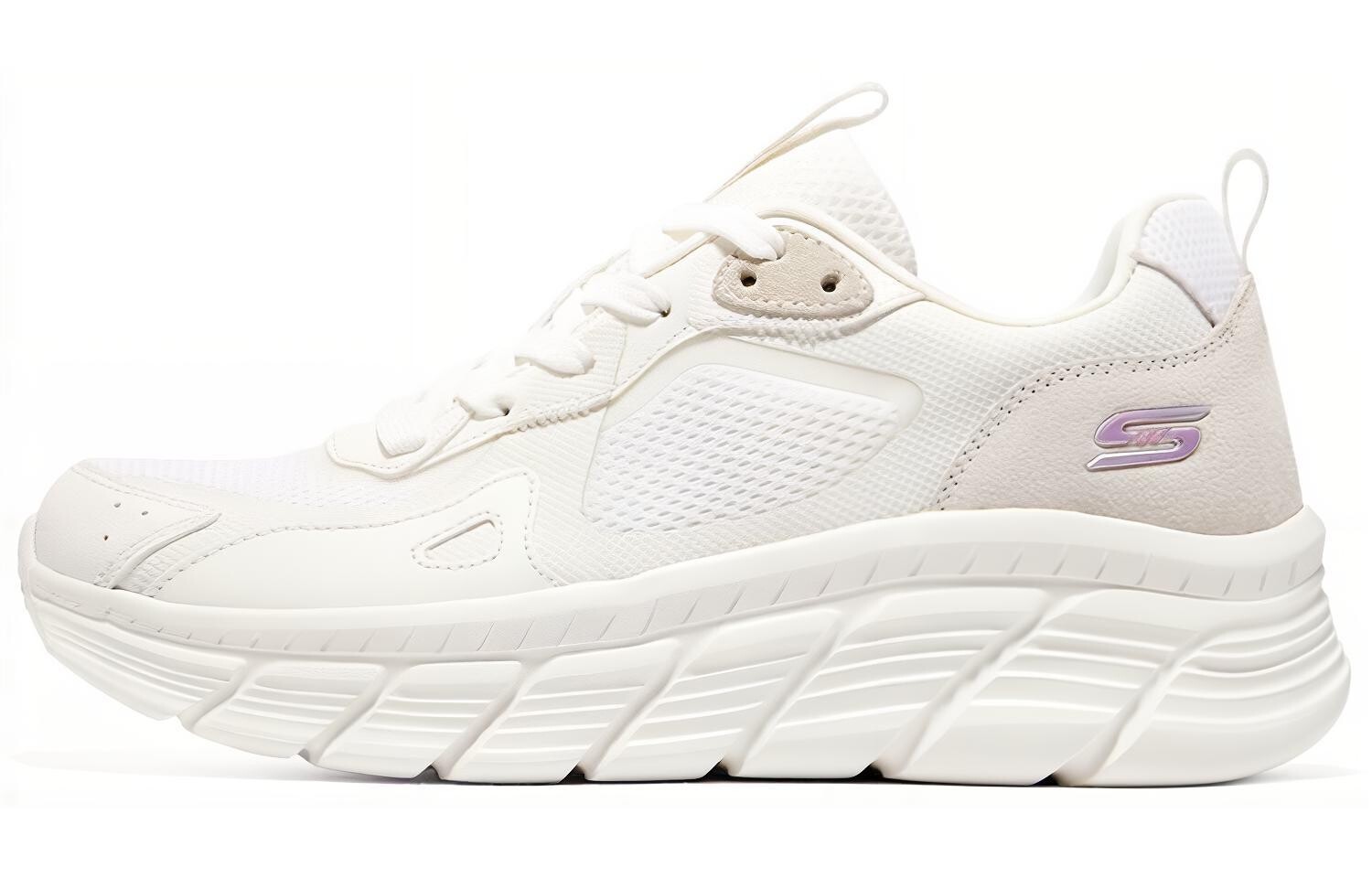 

BOBS B FLEX HI Кроссовки для жизни женские с низким верхом молочно-белого цвета Skechers, Белый, BOBS B FLEX HI Кроссовки для жизни женские с низким верхом молочно-белого цвета Skechers