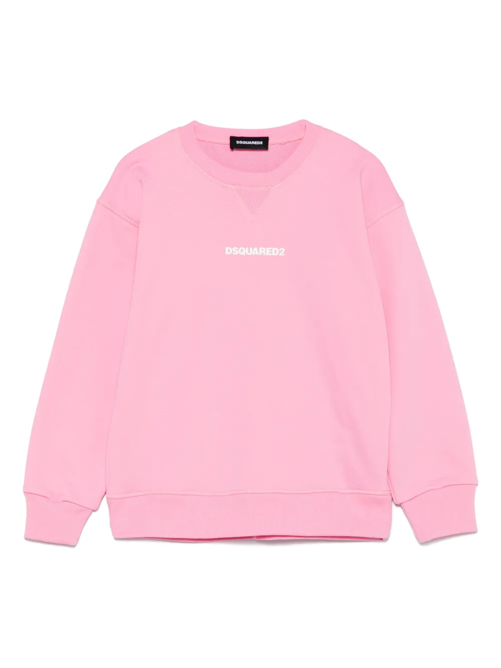 

Толстовка с логотипом DSQUARED2 KIDS, розовый