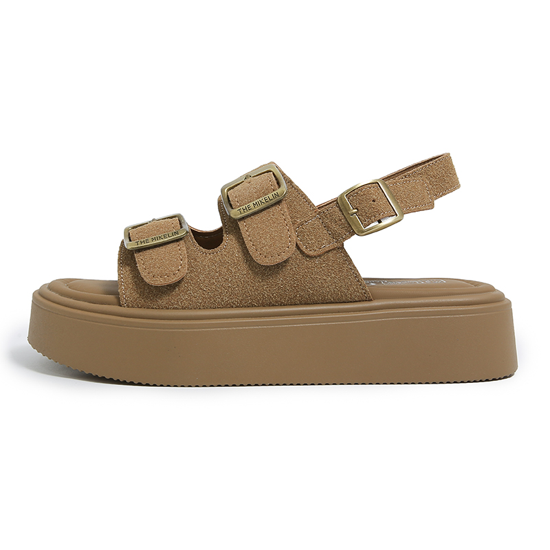 REIHUNG Женские пляжные сандалии цвета хаки, цвет Khaki
