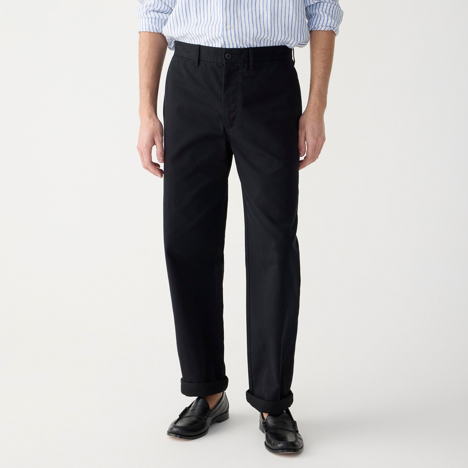 

Классические брюки-чиносы J.Crew, черный