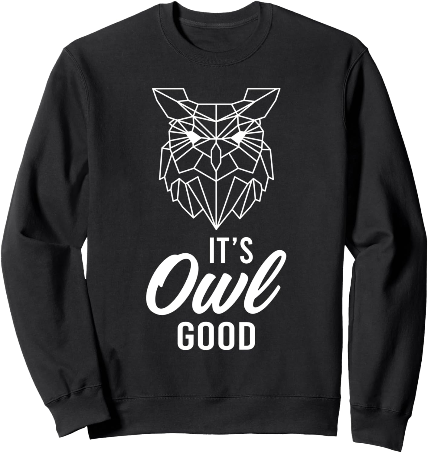 

Это сова, хорошая милая птица, орел, любитель искусства, крутой владелец, толстовка с совой Forest Owl Bird Owl Night Animal Nature Gift, черный