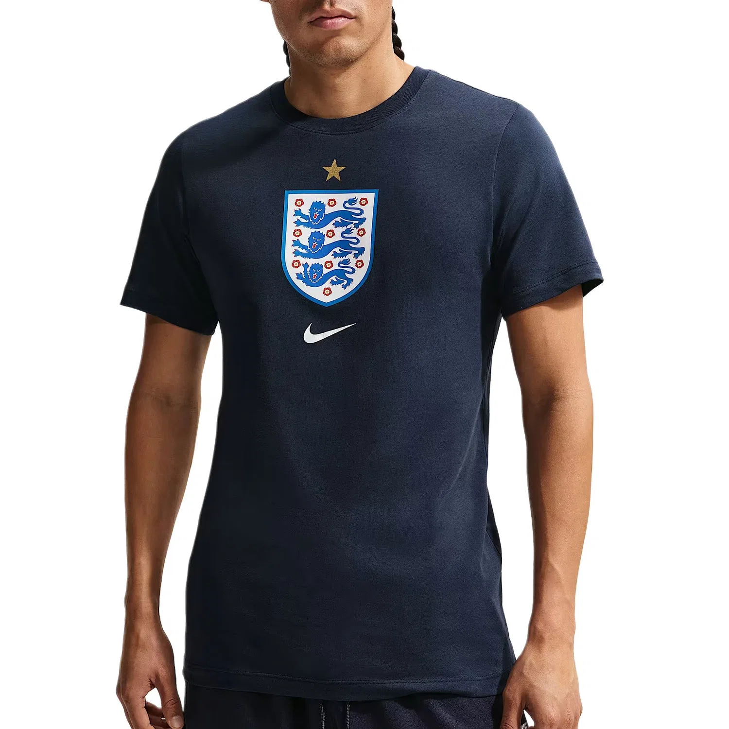 Футболка England Men's Soccer Nike, Obsidian Color