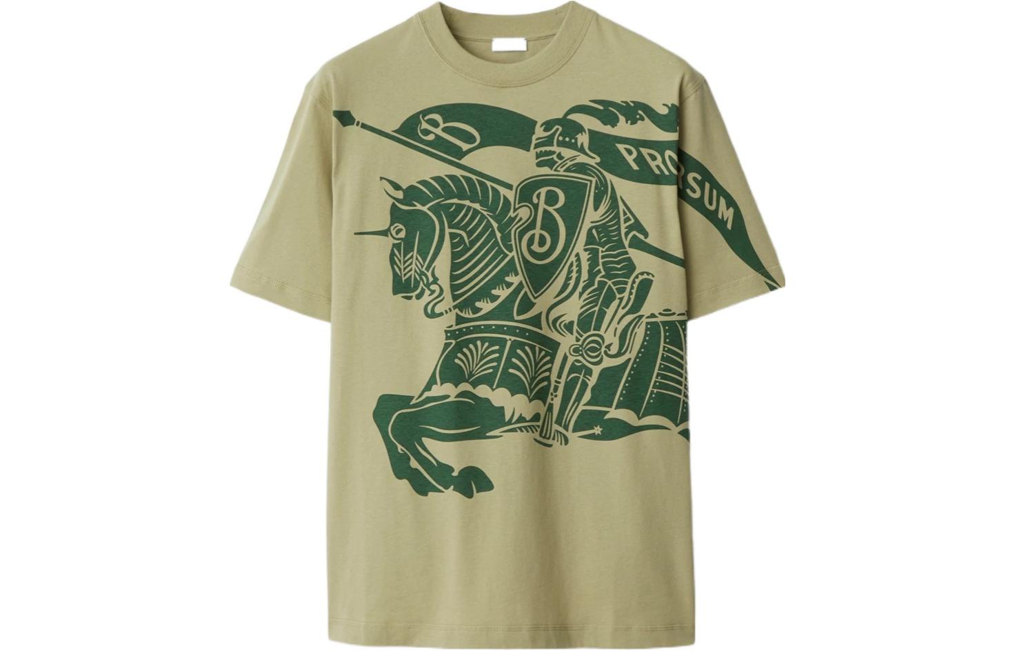 Футболка Ekd Printed Crewneck Burberry, зеленый — фото 3