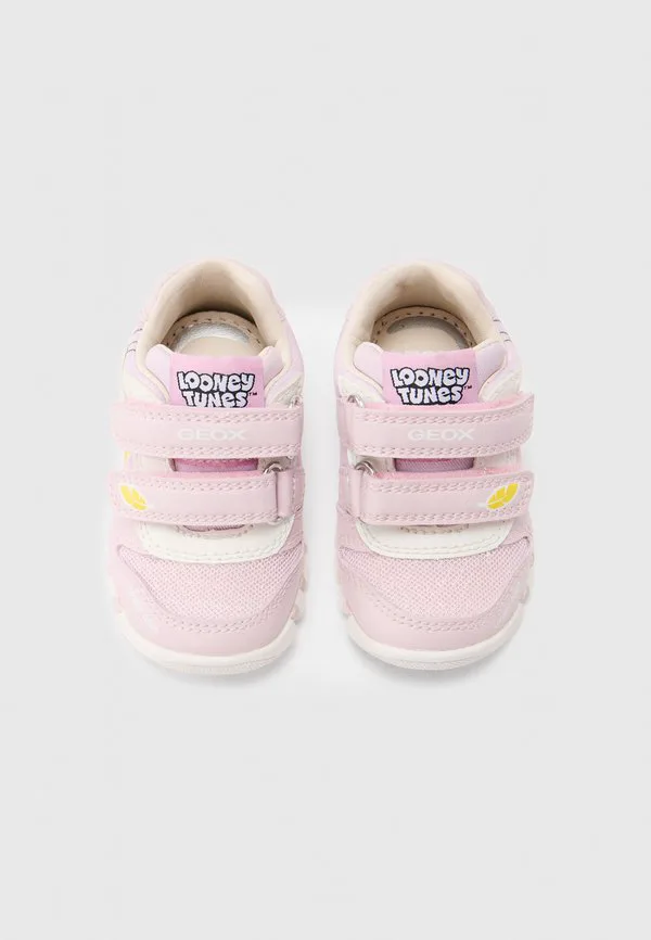 Кроссовки для девочек из мультфильмов looney tunes Geox, Pink — фото 4
