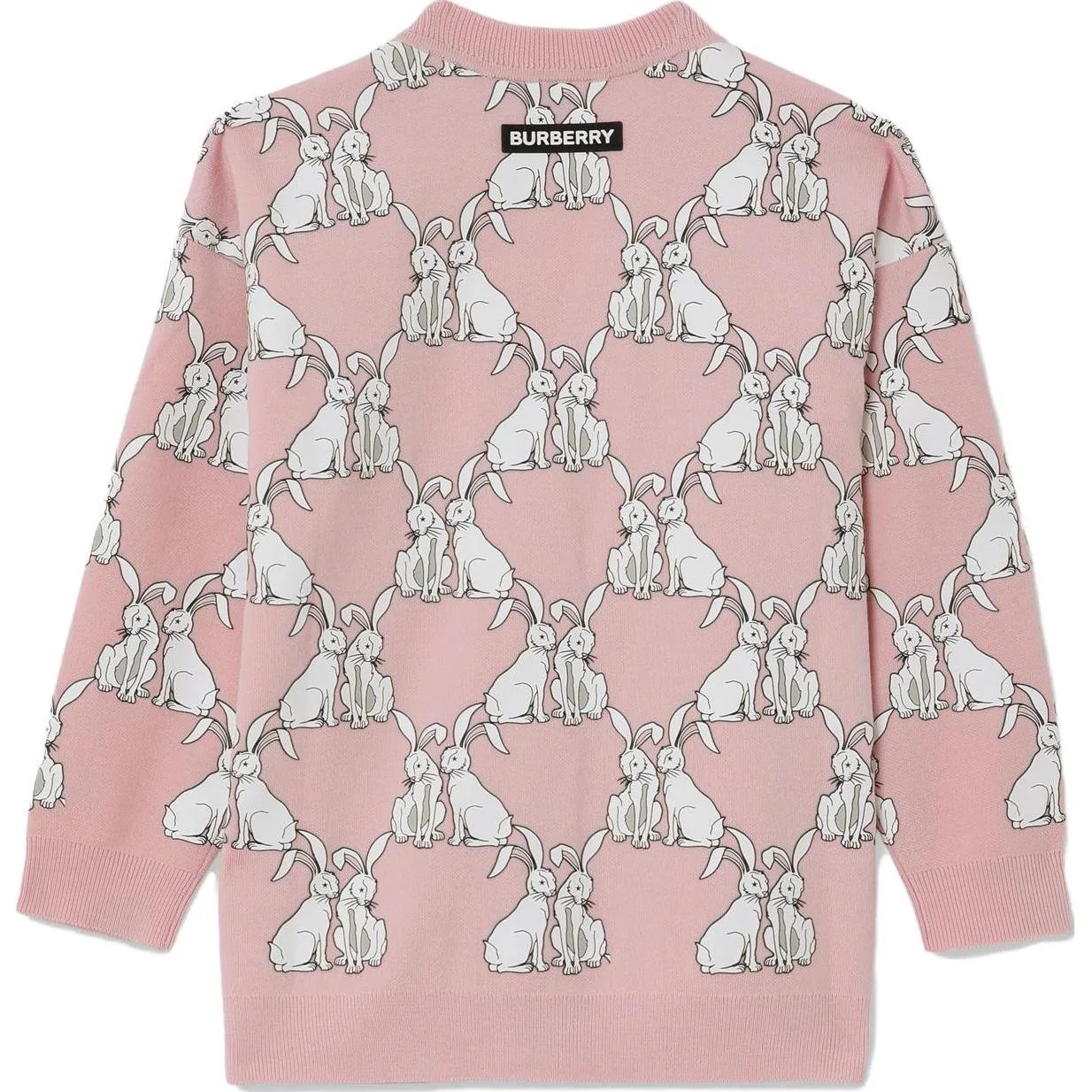 Burberry Свитер SS23 Frosted Pink детский — фото 3