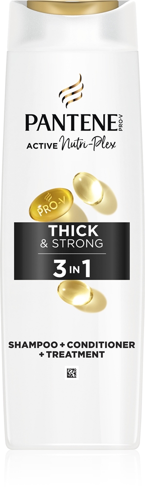 

Pro-V Active Nutri Plex Густой и сильный шампунь для слабых и поврежденных волос «три в одном» Pantene, 325 мл