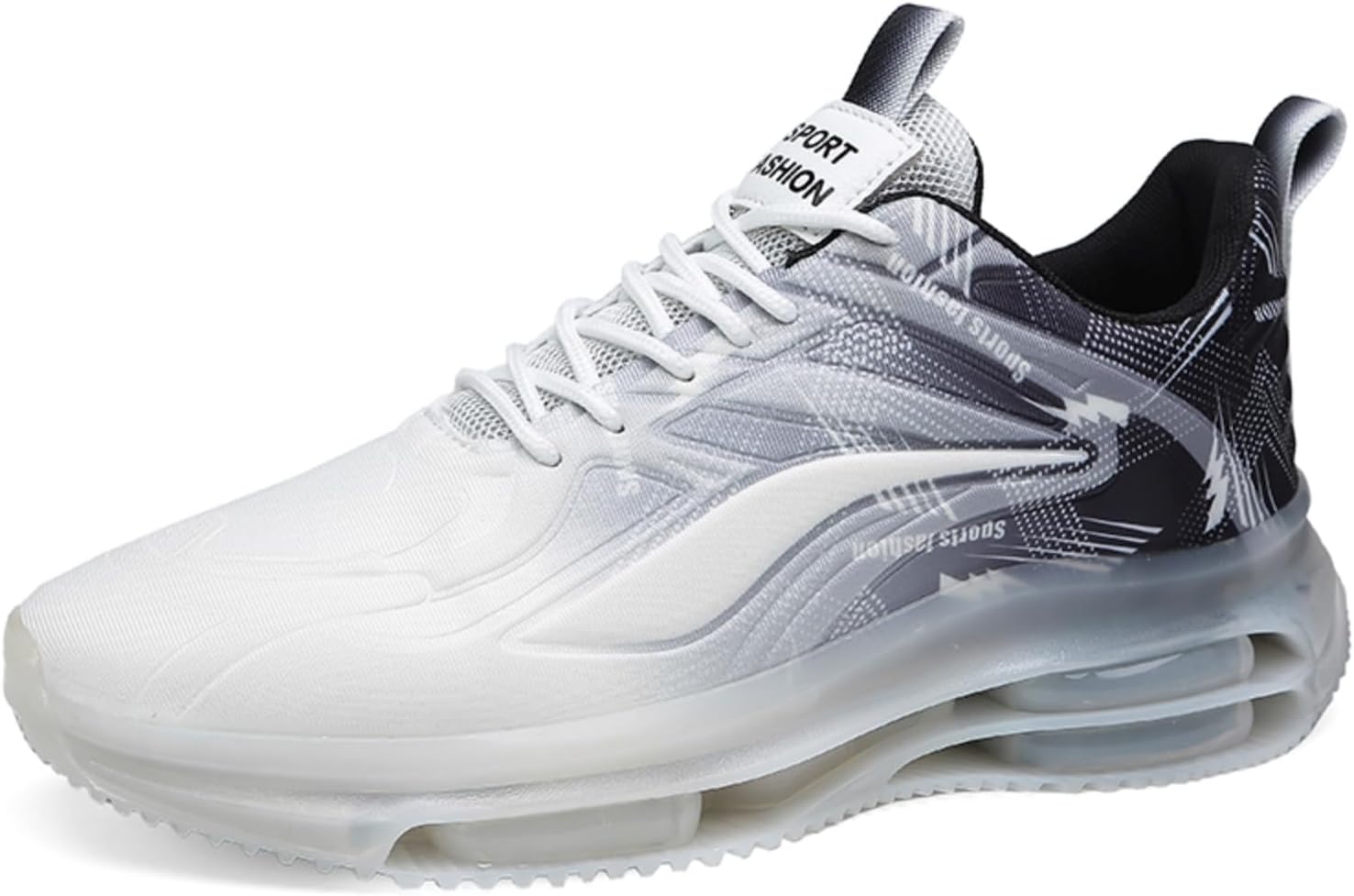 

Мужские модные спортивные кроссовки с подошвой с воздушной подушкой. Сверхлегкие, идеально подходят для повседневной ходьбы и легких занятий спортом Kpdwfms, белый