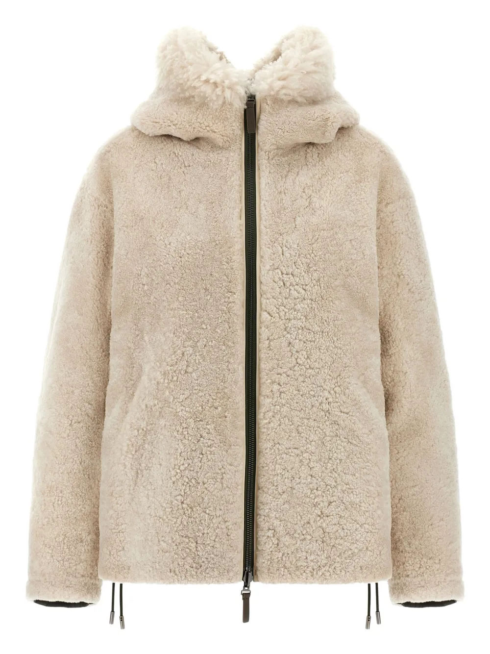 

Двусторонняя куртка с капюшоном Army By Yves Salomon, зеленый