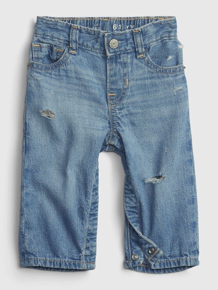 

Джинсы из органического хлопка Gap, синий