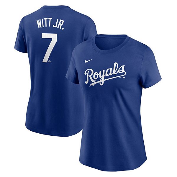 

Футболка Kansas City Royals с именем и номером Bobby Witt Jr Nike