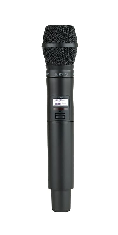 

Микрофон Shure ULXD2/SM87-J50A Digital Handheld Transmitter with SM87 Capsule. J50 Band ULXD2-SM87-J50A-U