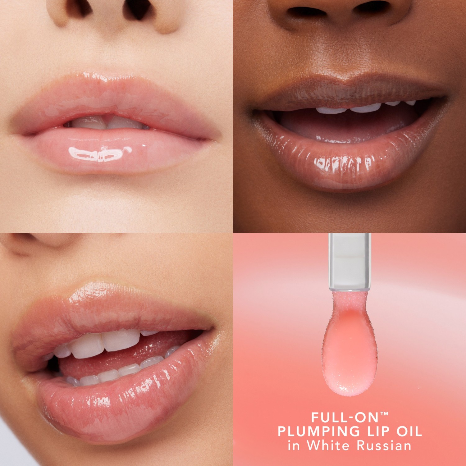Бальзам для губ Buxom — Масло для губ full-on plumping lip oil , white russian, объем, 5.5 мл — фото 4