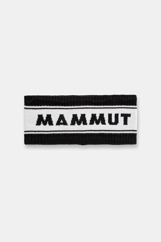 

Шерстяная повязка на голову Peaks Mammut, черный