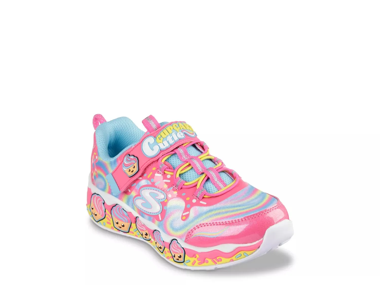 

Кроссовки Skechers Sweet Kickz Cupcake Cutie — детские, розовые, многоцветные