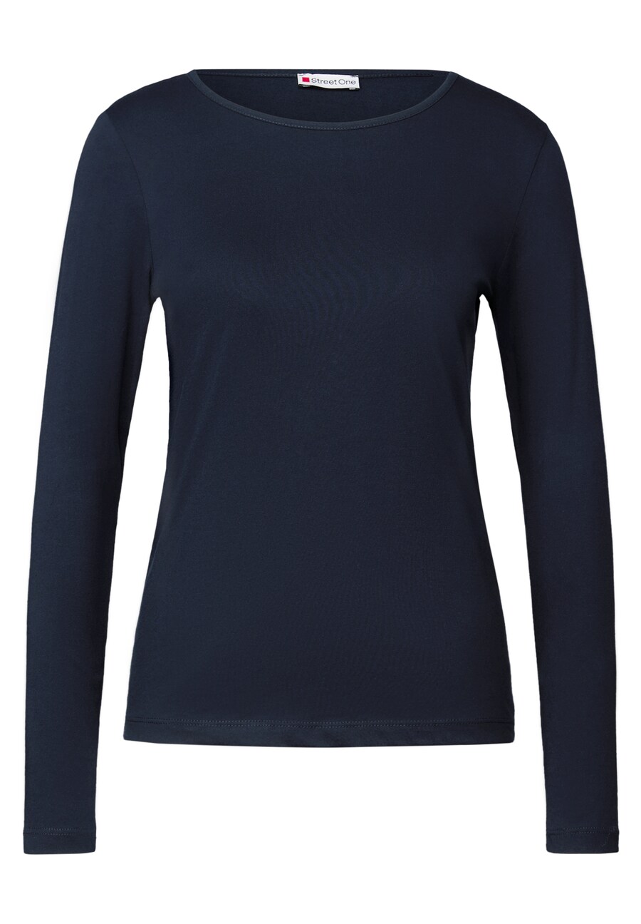 

Рубашка STREET ONE, темно-синий