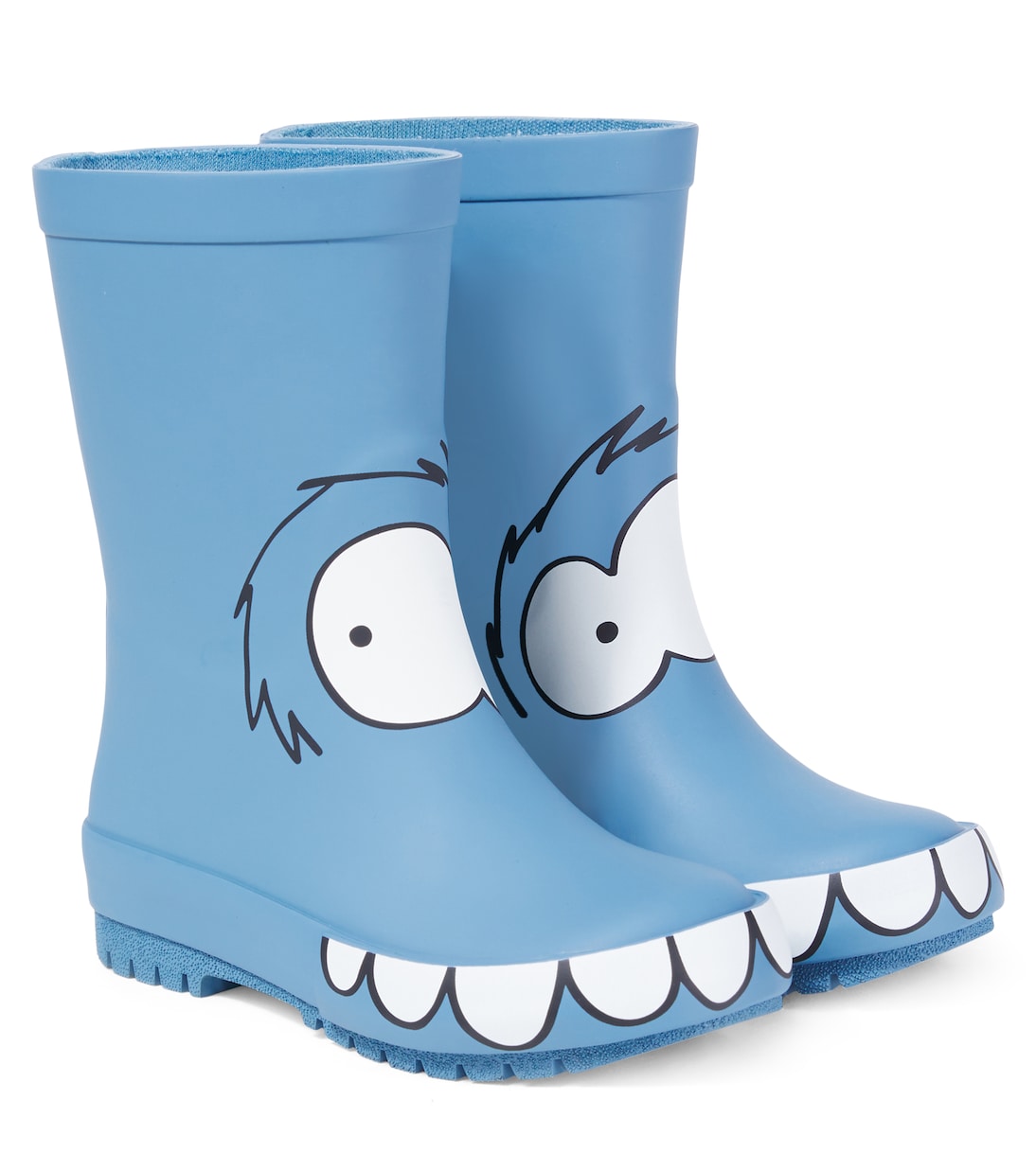 

Резиновые сапоги с принтом Stella McCartney Kids, Azure Blue
