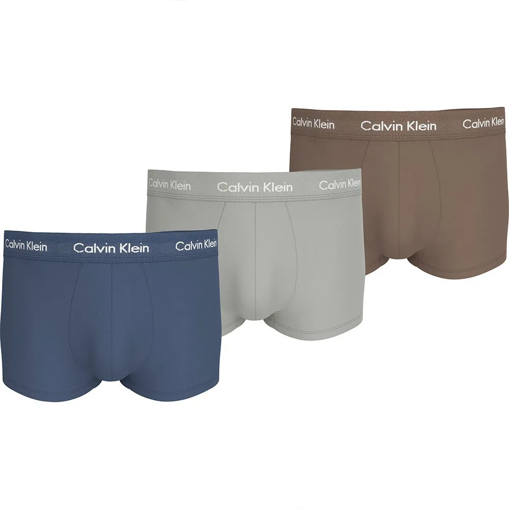 

Трусы-боксеры Calvin Klein Low Rise 3 units, разноцветный