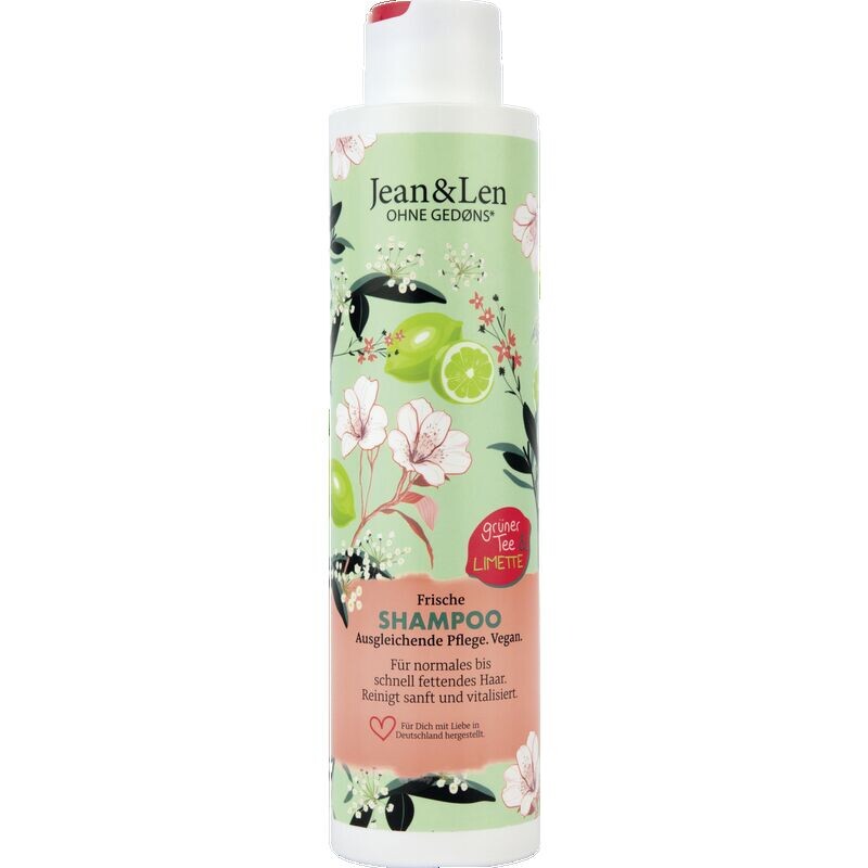 

Свежий шампунь Зеленый чай и лайм Jean&Len, 300 ml
