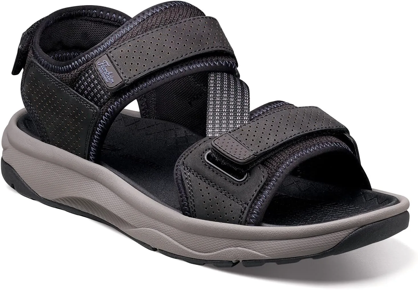 Мужские сандалии Florsheim Tread Lite River, черный/серый — фото 4