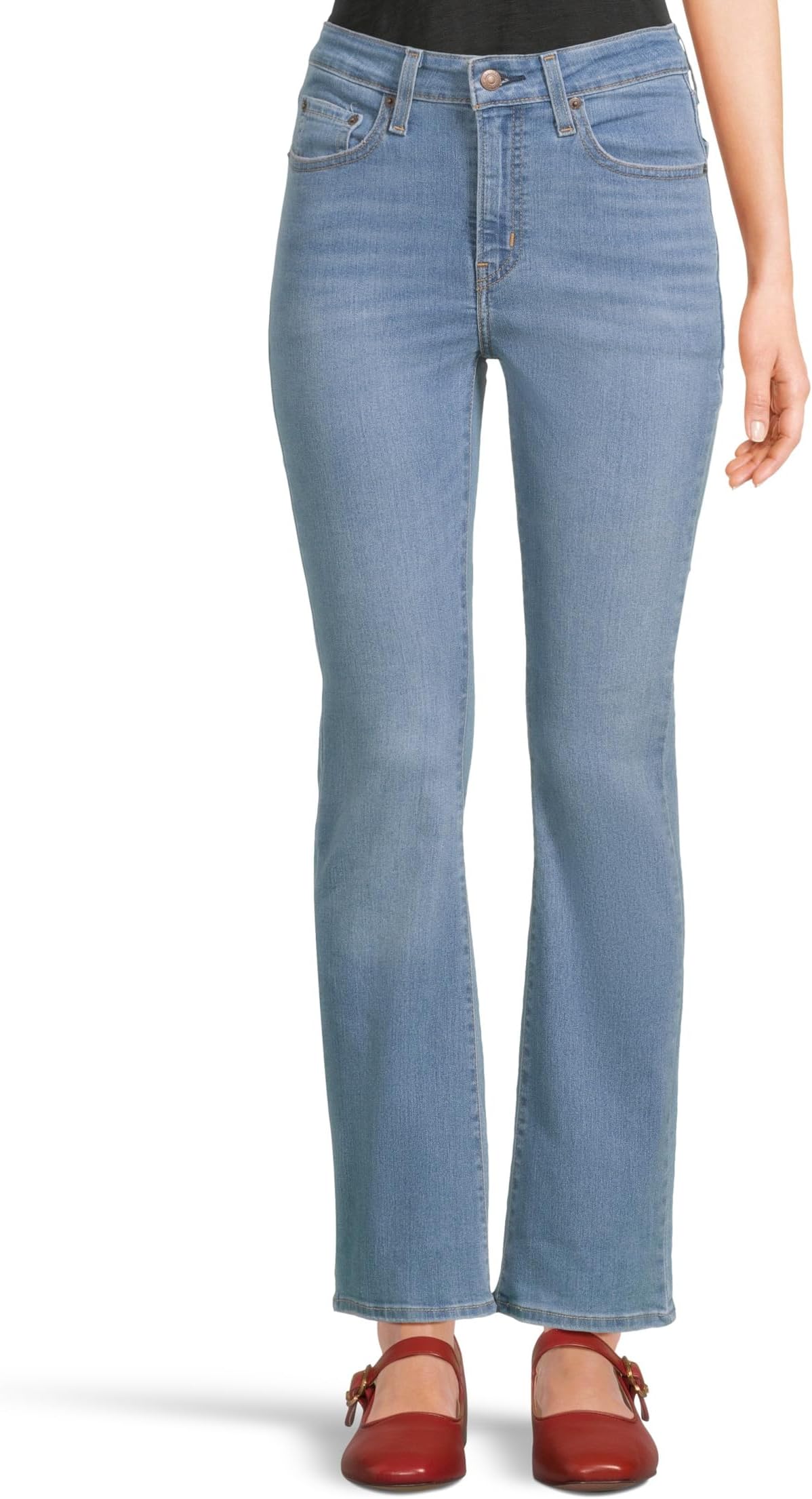 

Джинсы Levi's Womens 725 Heritage Bootcut Zip, цвет Many Thanks